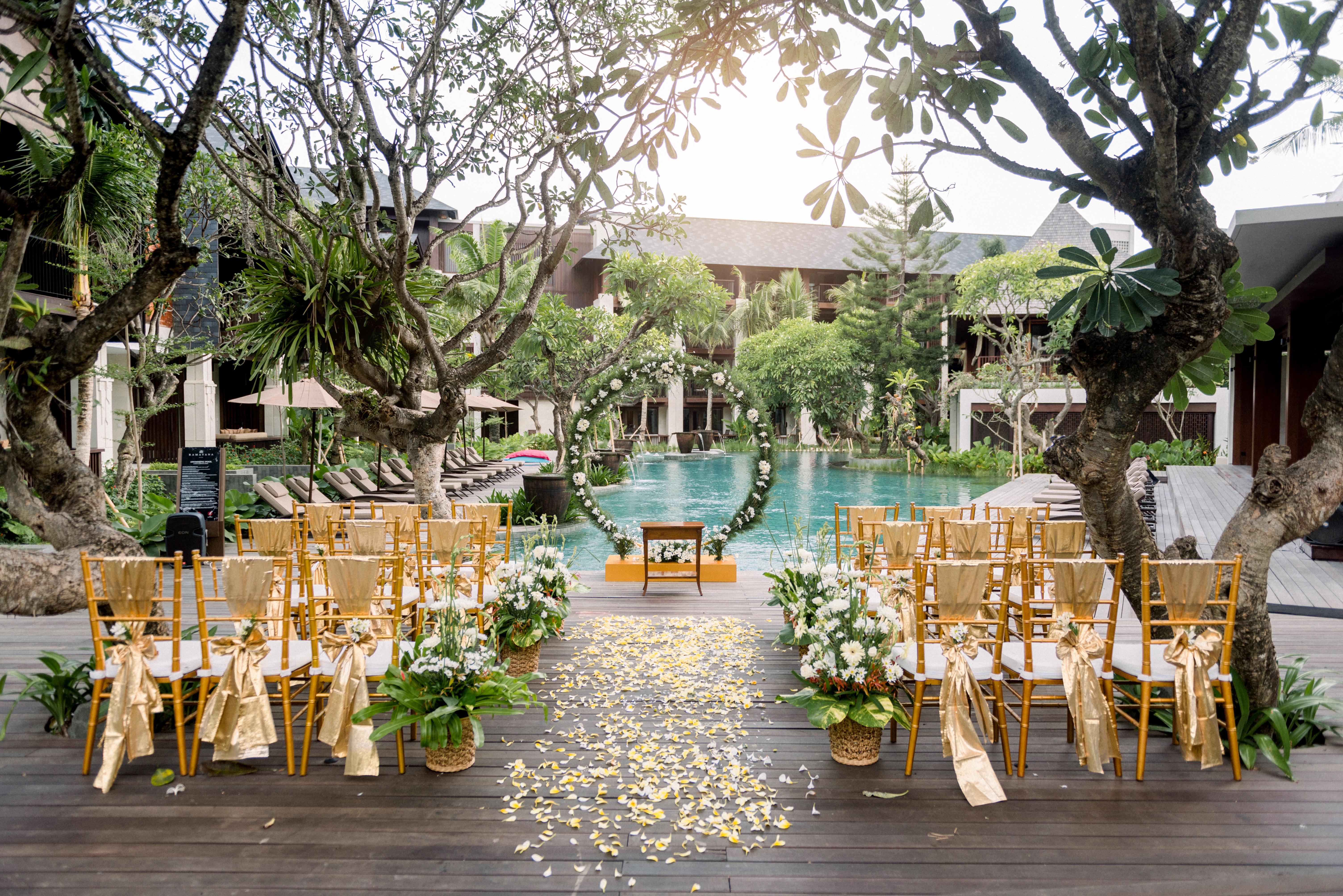 Ramayana Suites And Resort Кута Екстериор снимка The Poolside Wedding Venue