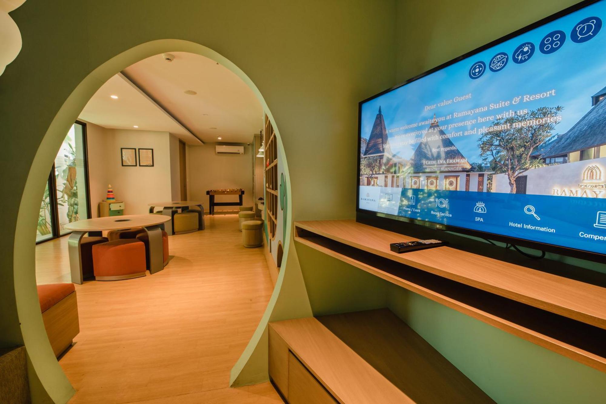 Ramayana Suites And Resort Кута Екстериор снимка The interior of the hotel